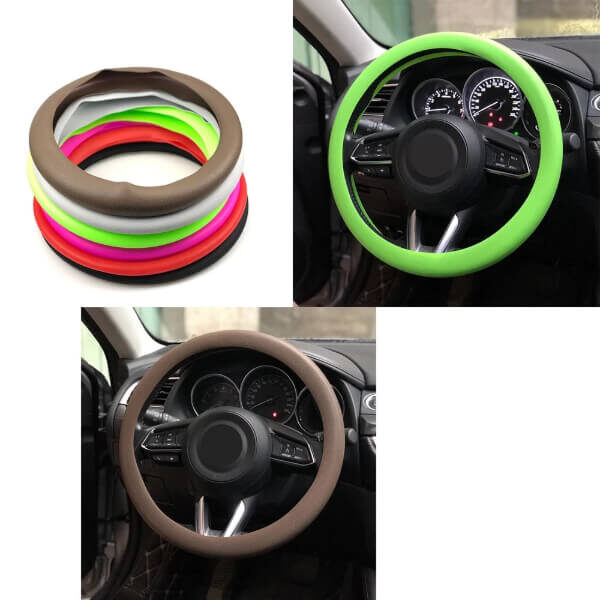 SILICON STEERING WHEEL COVER