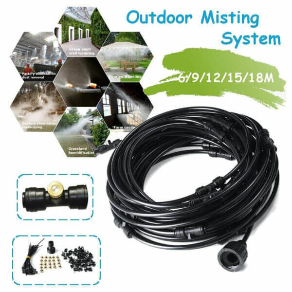 OUTDOOR MISTING COOLING SYSTEM