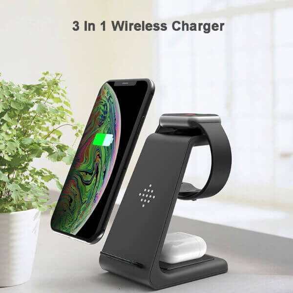 3 IN 1 WIRELESS CHARGING STATION