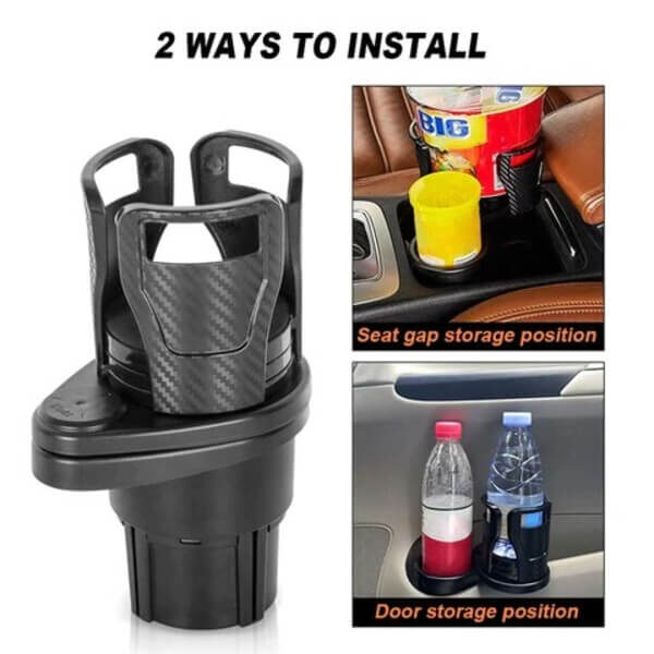 MULTIFUNCTIONAL VEHICLE-MOUNTED CUP HOLDER