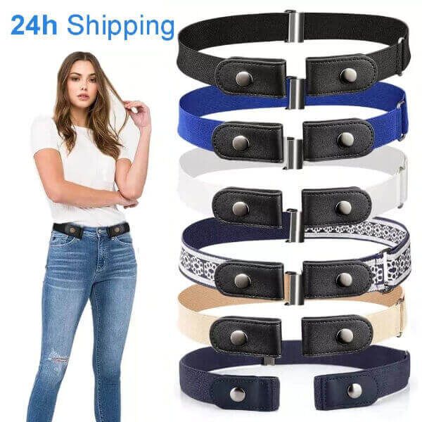 BUCKLE-FREE INVISIBLE ELASTIC WAIST BELTS