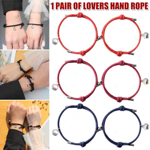 ATTRACT COUPLES MAGNETIC BRACELETS