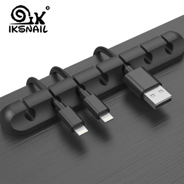 SILICONE USB CABLE ORGANIZER