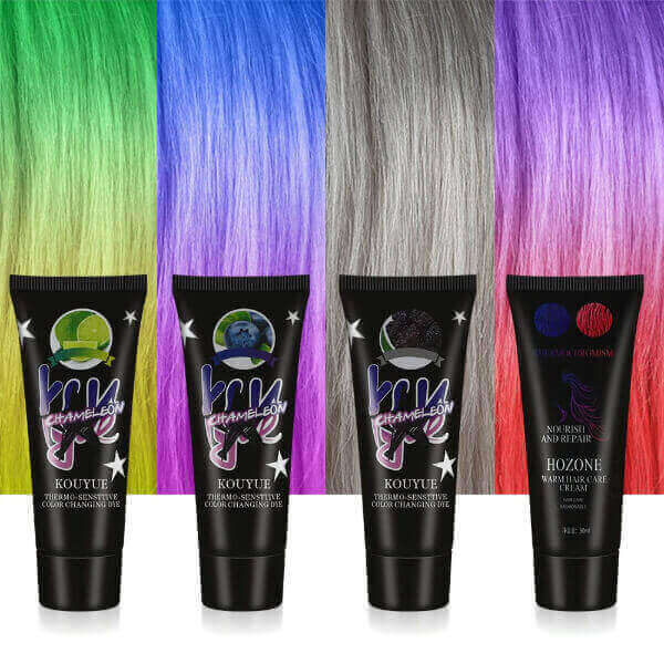 THERMOCHROMIC COLOR CHANGING HAIR DYE