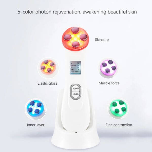 5 IN 1 LED DEVICE SKIN BEAUTY TREATMENT