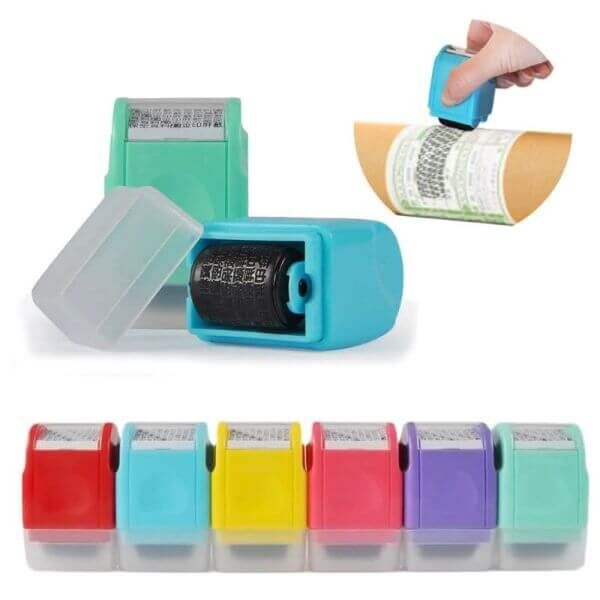 IDENTITY THEFT PROTECTION ROLLER STAMP