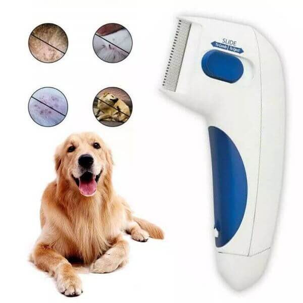 ELECTRIC FLEA & TICK COMB FOR CATS DOGS
