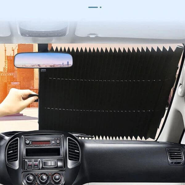 CAR RETRACTABLE WINDSHIELD COVER