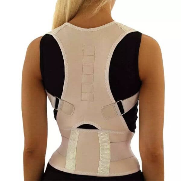 MAGNETIC POSTURE CORRECTIVE THERAPY BACK BRACE