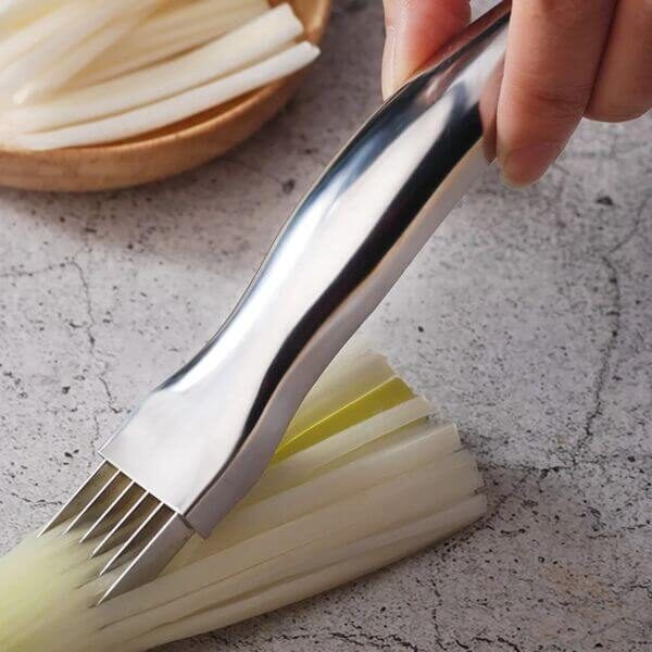 STAINLESS STEEL CHOPPED GREEN ONION KNIFE