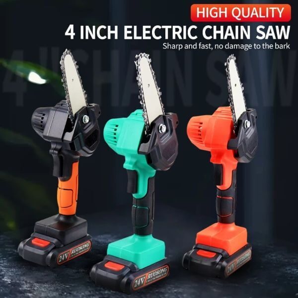 RECHARGEABLE MINI ELECTRIC CHAINSAW