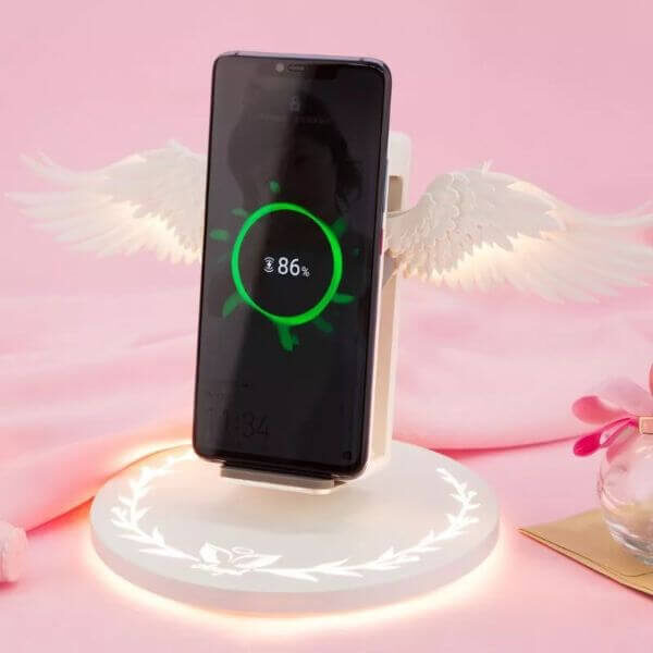 WIRELESS ANGEL WING CELLPHONE CHARGER