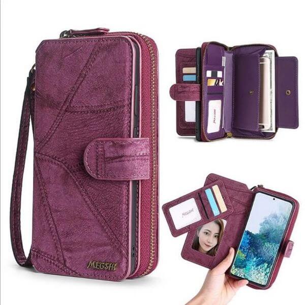 MOBILE PHONE LEATHER CASE WALLET