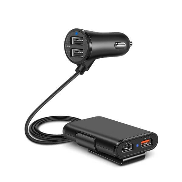 FOUR PORTS CAR FAST CHARGER