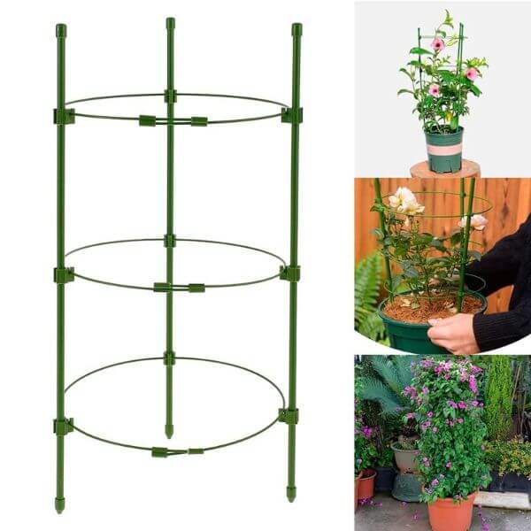 ADJUSTABLE PLANT SUPPORT CAGE