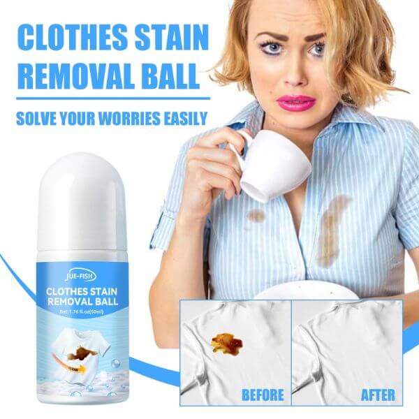 CLOTHING STAIN REMOVER ROLLER