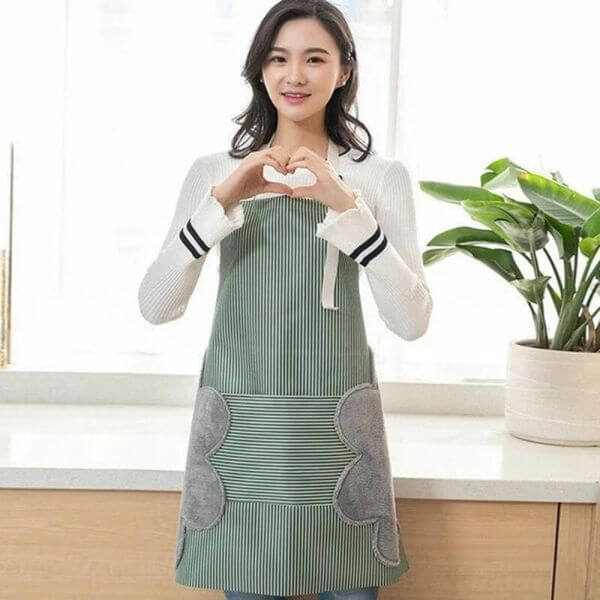 DOUBLE SIDED HAND WIPING APRON
