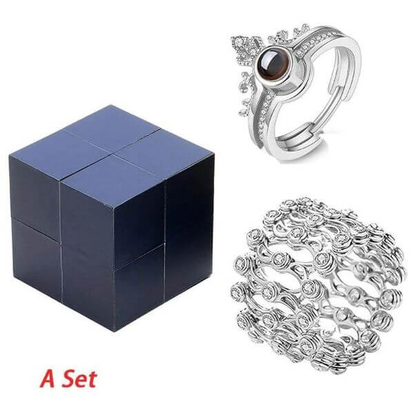 I LOVE YOU RING WITH JEWELRY BOX