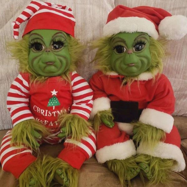 BABY GRINCH CHRISTMAS DOLL