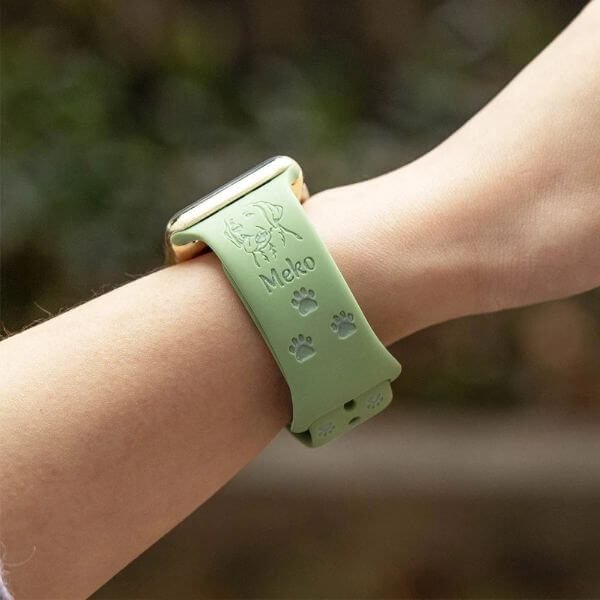 PERSONALIZED ENGRAVED WATCH BAND