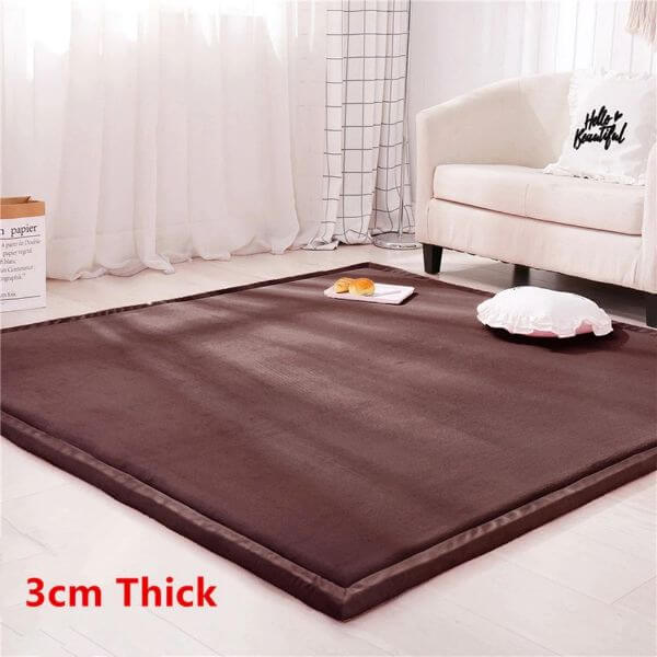 THICKNESS TATAMI CORAL FLANNEL MAT