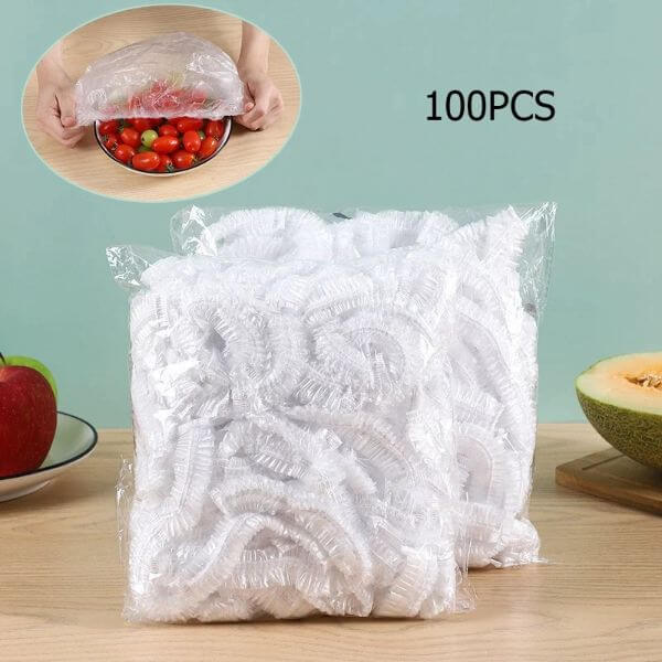 DISPOSABLE PRESERVATIVE FILM FOOD STORAGE COVERS