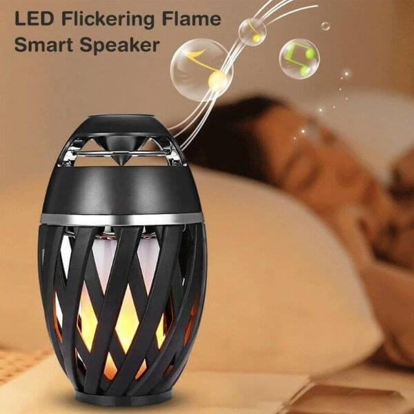 WIRELESS SPEAKER WITH LED FLAME