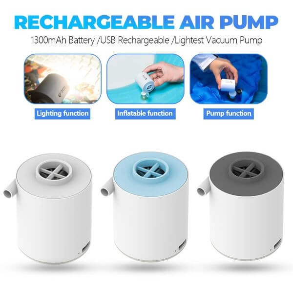 3 IN 1 MINI ELECTRIC INFLATABLE PUMP