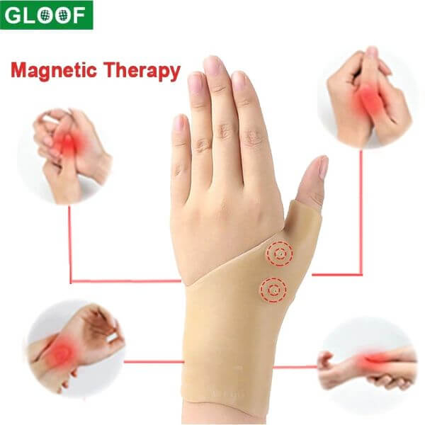 MAGNETIC THERAPY WRIST GLOVE