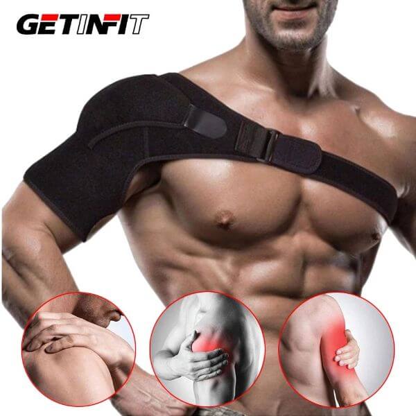 BREATHABLE FITNESS SHOULDER SUPPORT PAD