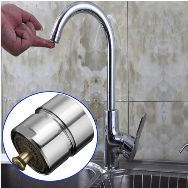 ONE-TOUCH FAUCET AERATOR