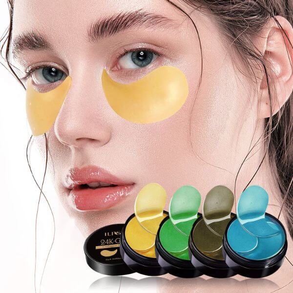 GOLD COLLAGEN AND GREEN ALGAE EYE PATCHES