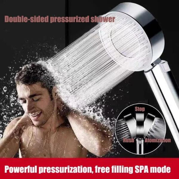 DOUBLE SIDED HEAD SHOWER