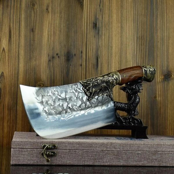 STAINLESS STEEL DRAGON CLEAVER