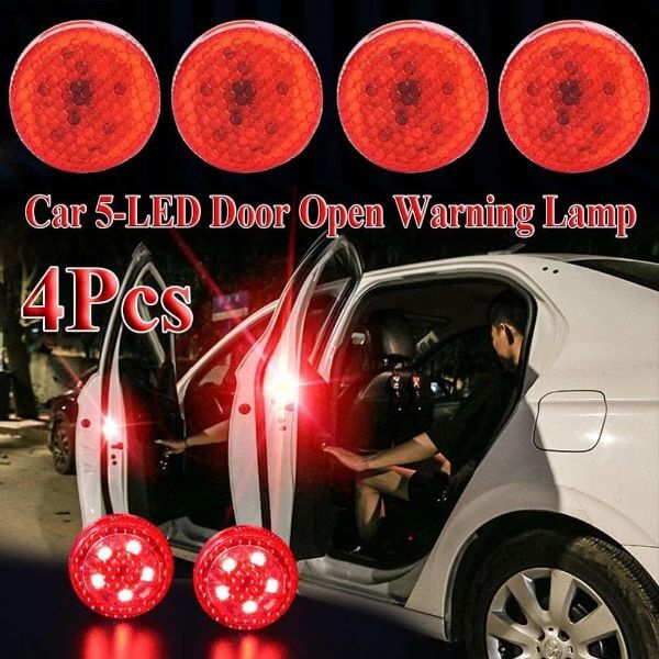 4 PCS WIRELESS CAR DOOR LED