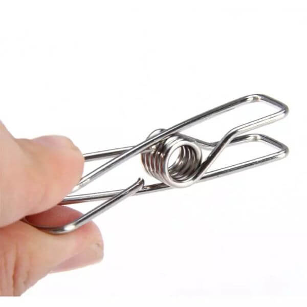50 PCS STAINLESS STEEL INFINITY CLOTHES PEGS