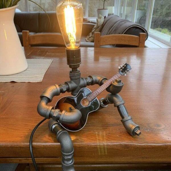STEAM PUNK STYLE TABLE LAMP