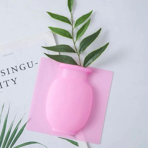 SILICONE WALL VASE