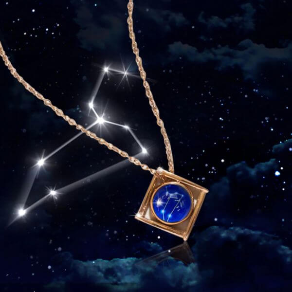 ASTRAL TETRAD NECKLACE IN ROSE GOLD