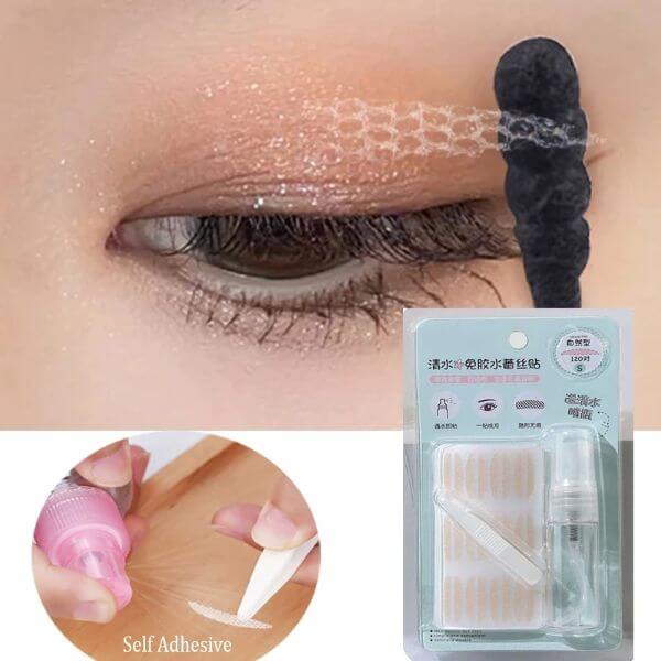 WATERPROOF INVISIBLE DOUBLE EYELID STICKERS