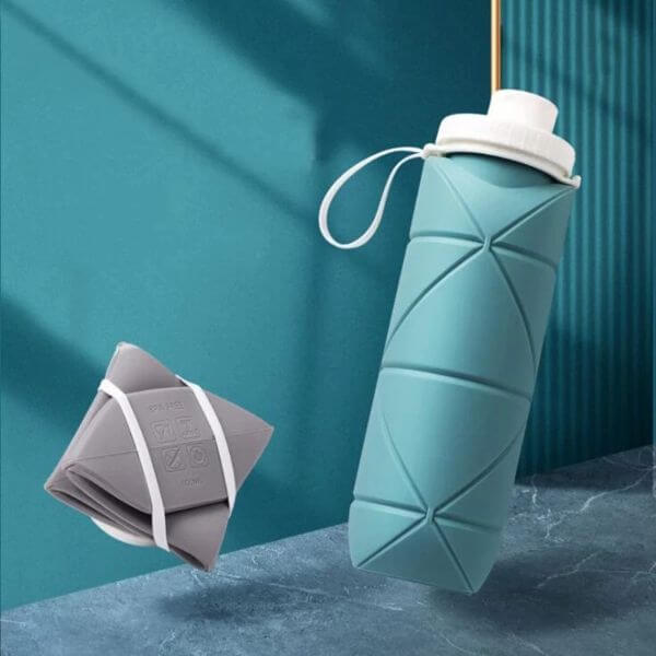 COLLAPSIBLE SILICONE WATER BOTTLE