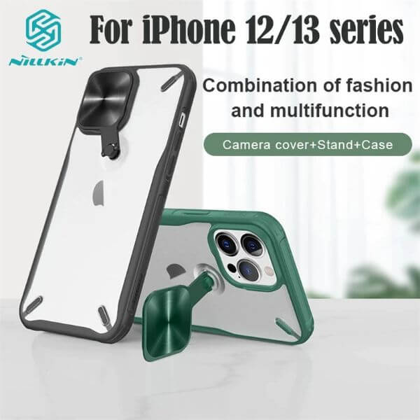 IPHONE CASE WITH PROTECTIVE CAMERA COVER