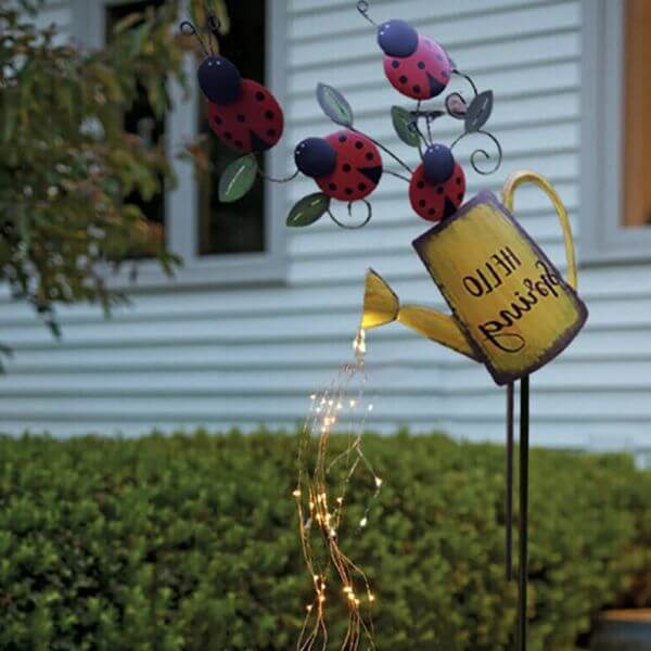 SOLAR LED WATERING CAN LIGHTS