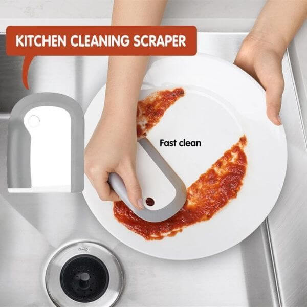 DINNER PLATE SOFT RUBBER CLEANING TOOL