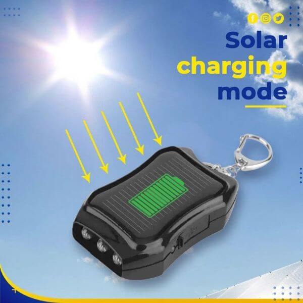 KEYCHAIN SOLAR CHARGER