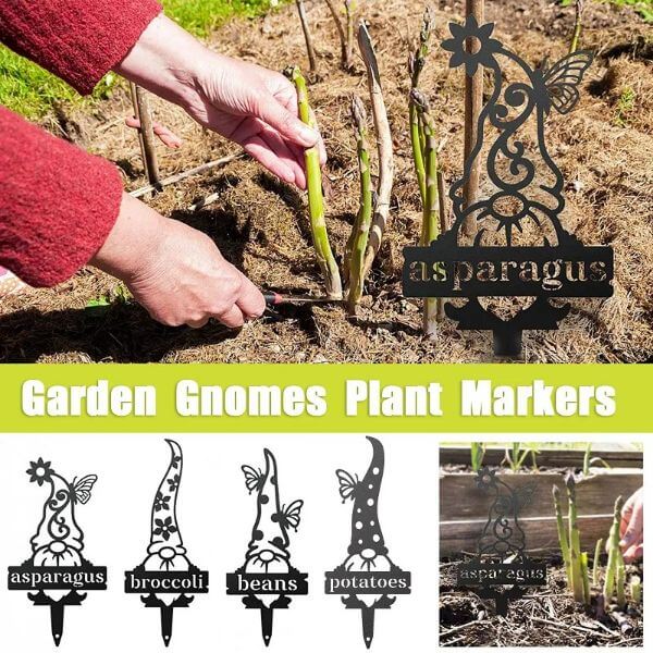 GARDEN GNOMES PLANT MARKERS