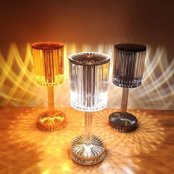 TOUCHING CONTROL GATSBY CRYSTAL LAMP