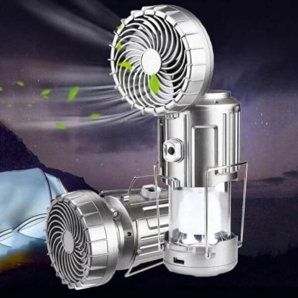 6 IN 1 LED LAMP WITH FAN