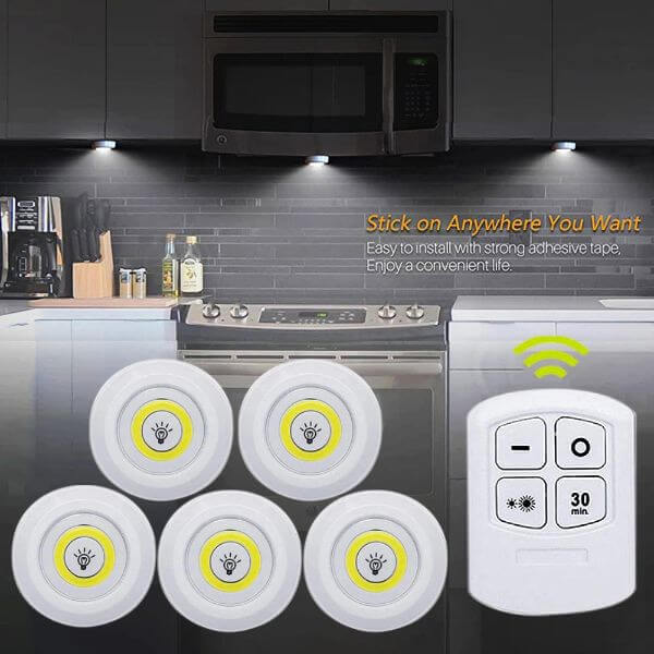 WIRELESS REMOTE CONTROL DIMMABLE NIGHT LIGHT