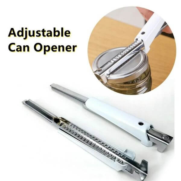 STAINLESS STEEL ADJUSTABLE CAN OPENER